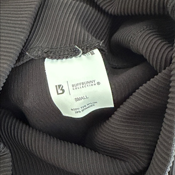 BuffBunny ribbed Black Leggings - Picture 4 of 4